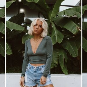 NWOT 12th Tribe Nala Crop Top